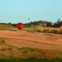 Partenza mongolfiere all’alba, Parco Acquarossa, 
Gualdo Cattaneo Pg  - 26/07/2024